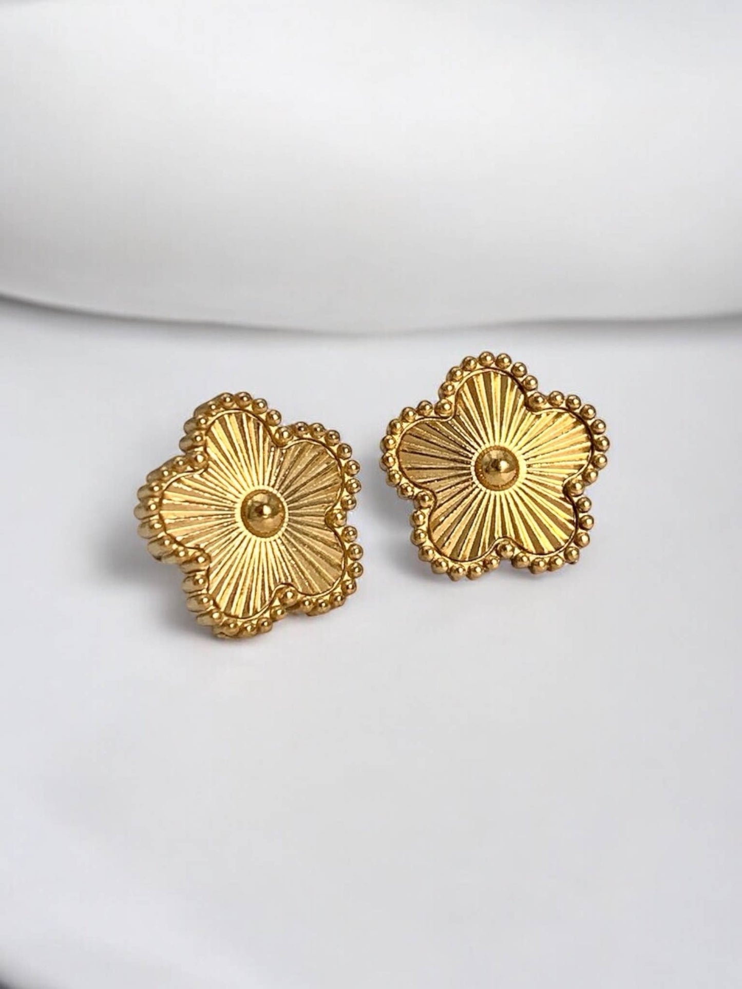 Boucles d'oreilles en acier inoxydable