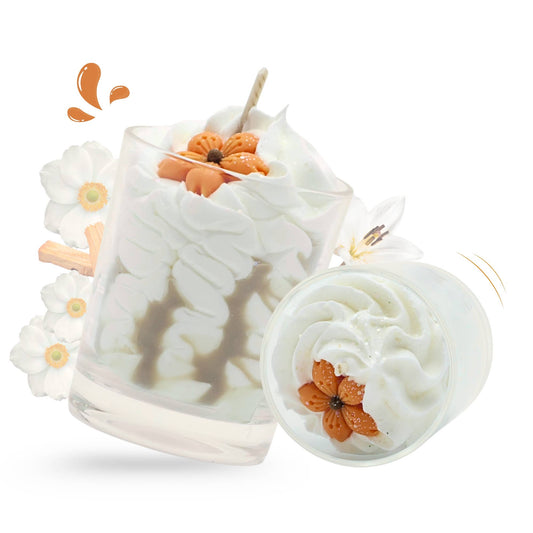 Mini gourmande fleurs blanches et santal automne