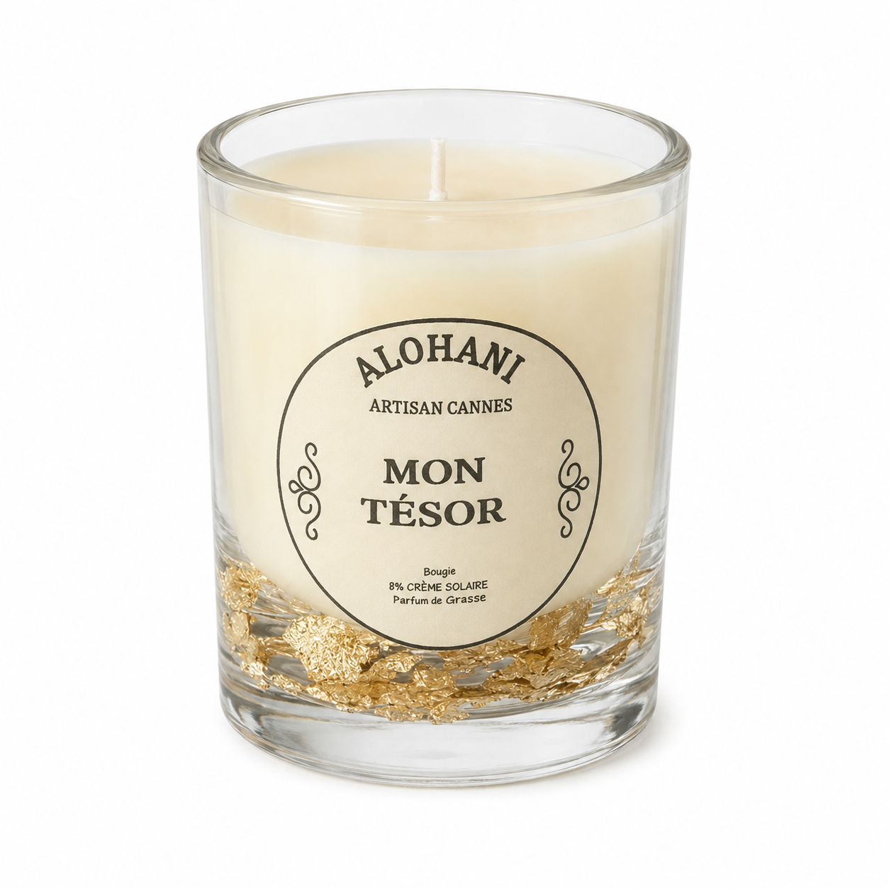 Bougie Mon Trésor – Azalée du Japon et feuilles d’or