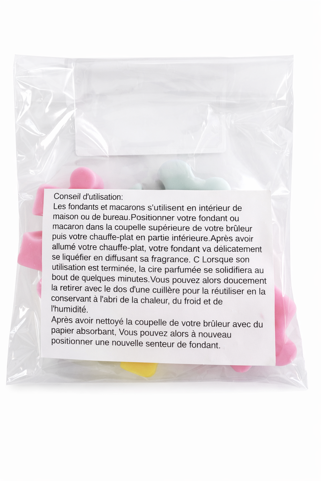 Fondants Parfumés – 4x40g – Citronnelle & Géranium – Anti-Moustique – Fabrication Artisanale